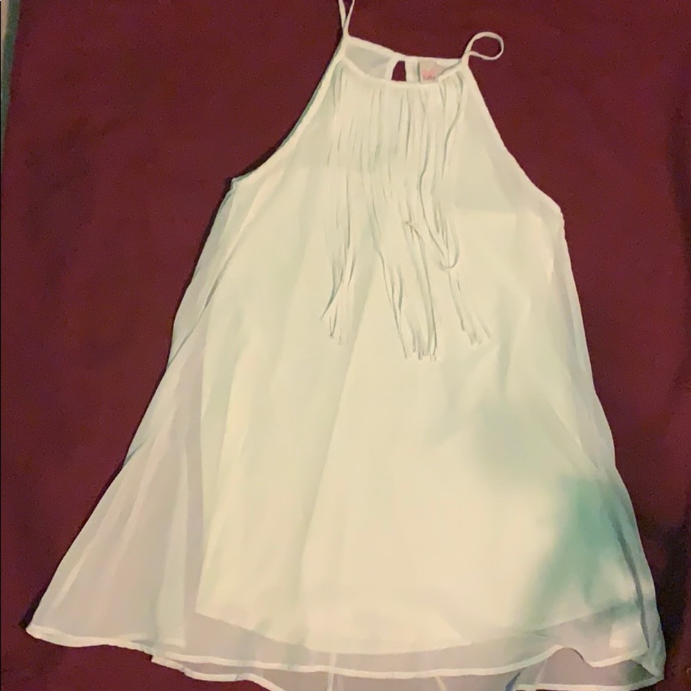 White dress